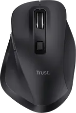 Trust Fyda rechargeable wireless Comfort Mouse black, ECO certified, USB