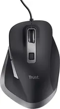 Trust Fyda wired Comfort Mouse black, ECO certified, USB