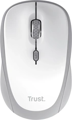 Trust Yvi+ Compact Multi-Device wireless Mouse white, USB/Bluetooth