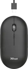 Trust puck wireless Mouse black, USB/Bluetooth