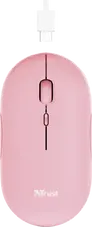 Trust puck wireless Mouse pink, USB/Bluetooth