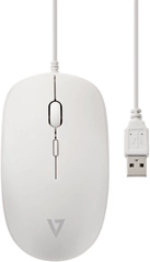 V7 optical mouse white, TÜV/GS certified, USB