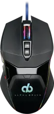 Veho Alpha Bravo GZ1 Gaming Mouse, black, USB