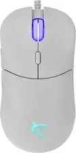 White Shark Bagdemagus white Gaming Mouse, white, USB