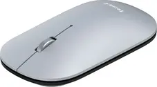 Wortmann Terra NBM1000S wireless BT Mouse silver, USB/Bluetooth