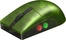 8BitDo Retro R8 Mouse with charging station, Xbox Edition, green/black, USB/Bluetooth
