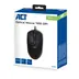Act Optical Mouse 1000dpi black, USB