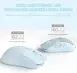 Ajazz AJ199 Ultralight Gaming Mouse blue, USB