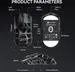 Attack Shark R3 wireless Gaming Mouse black, USB/Bluetooth