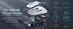 Attack Shark X3 wireless Gaming Mouse lilac, incl. Grip Tape, USB/Bluetooth