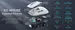 Attack Shark X3 wireless Gaming Mouse white, incl. Grip Tape, USB/Bluetooth