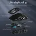 Attack Shark X3 wireless Gaming Mouse black, incl. Grip Tape, USB/Bluetooth