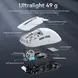 Attack Shark X3 wireless Gaming Mouse white, USB/Bluetooth