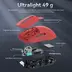 Attack Shark X3 wireless Gaming Mouse red, USB/Bluetooth