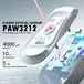 Attack Shark X5 wireless Gaming Mouse white, USB/Bluetooth