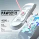Attack Shark X5 wireless Gaming Mouse white/black, USB/Bluetooth