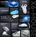 Attack Shark X6 wireless Gaming Mouse red, incl. Grip Tape, USB/Bluetooth