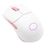 Cooler Master MasterMouse MM712 Gaming mouse white/pink, Sakura Limited Edition, USB/Bluetooth