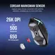 Corsair Gaming Nightsabre wireless Mouse, USB/Bluetooth
