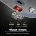 Corsair M75 AIR Ultra-Lightweight wireless Gaming Mouse, light grey, USB/Bluetooth