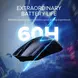 DeLUX M800 Ultra Tri-Mode 300mAh black, USB/Bluetooth