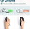 DeLUX Seeker wireless Ergonomic vertical Mouse, black, USB/Bluetooth