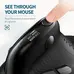 DeLUX Seeker wireless Ergonomic vertical Mouse, black, USB