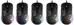 Defender Shepard GM-620L RGB Gaming Mouse black, USB