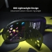Drevo Osprey RGB Lightweight Gaming mouse grey, USB