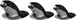 Fellowes Penguin ambidextrous vertical mouse, wired, size S, black/silver, USB