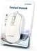 Gembird Optical Mouse 4B-06 white/silver, USB