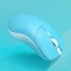 Glorious Model O Pro wireless, Blue Lynx - Forge, USB