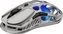 GravaStar Mercury M1 Pro wireless Gaming Mouse, Battle Worn Edition, Silver Mist, USB/Bluetooth