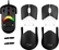 HP HyperX Pulsefire Saga 8K black, USB/Bluetooth
