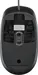 HP optical Scroll-mouse, black, USB
