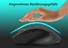 Inca IWM-500GLK wireless Mouse red/black, USB