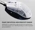 Keychron M1 Ultra-Light Gaming Mouse white, USB