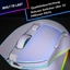 Klim Blaze Pro rechargeable wireless RGB with charging station, white, USB
