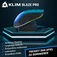 Klim Blaze Pro rechargeable wireless RGB with charging station, black, USB
