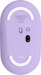 Logitech M350 Pebble wireless Mouse Lavender Lemonade, USB/Bluetooth