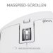 Logitech MX Master 3S for Mac Pale Grey, Logi Bolt, USB/Bluetooth