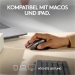 Logitech MX Master 3S for Mac space Grey, Logi Bolt, USB/Bluetooth