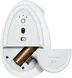 Logitech lift for Mac vertical Ergonomic Mouse, Off-white, Logi Bolt, USB/Bluetooth