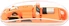 Manhattan transparent rechargeable wireless Mouse, transparent/orange, USB