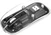 Manhattan transparent rechargeable wireless Mouse, transparent/black, USB