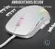 Mars Gaming MMPROW white, USB