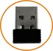 Media-Tech Trico wireless black, USB