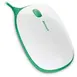 Microsoft Express Mouse green/white, USB