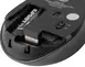 Natec Osprey wireless Mouse black, USB/Bluetooth