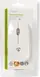 Nedis wired Optical Mouse, white, USB